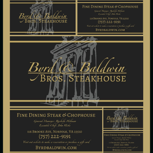 Byrd & Baldwin Bros. Business Cards