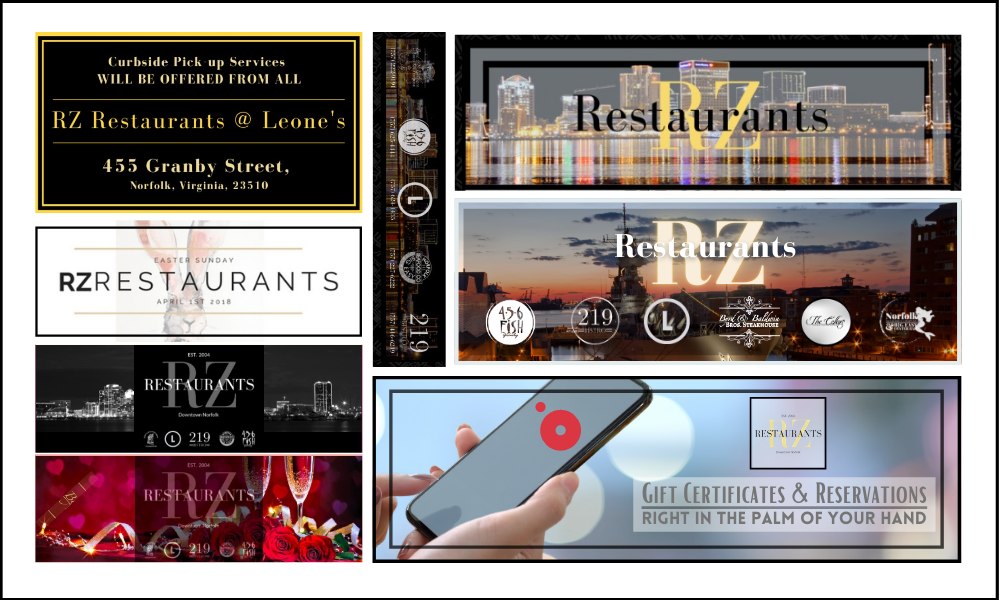 RZ Restaurants social media campaigns